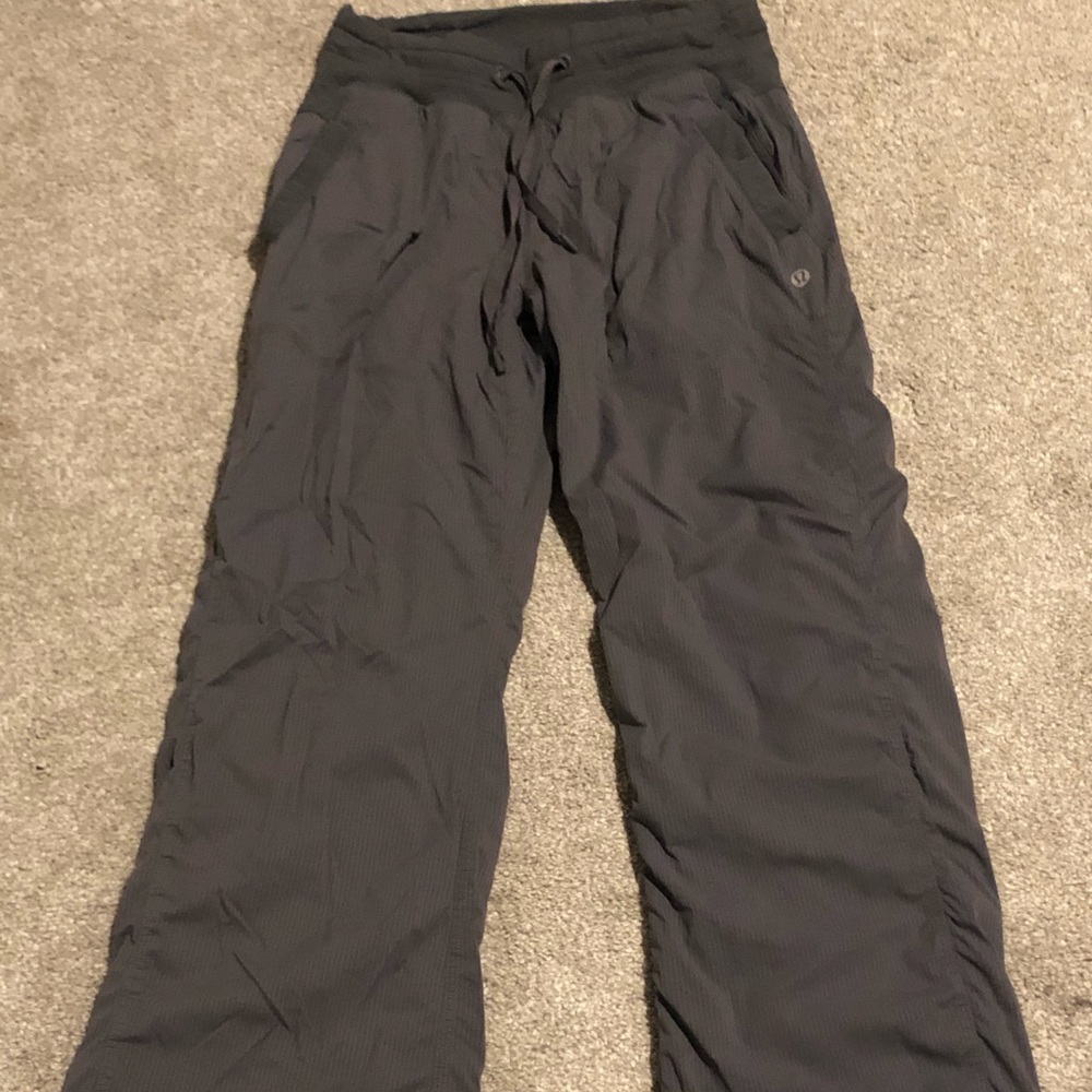 Lululemon dance studio pants - lined